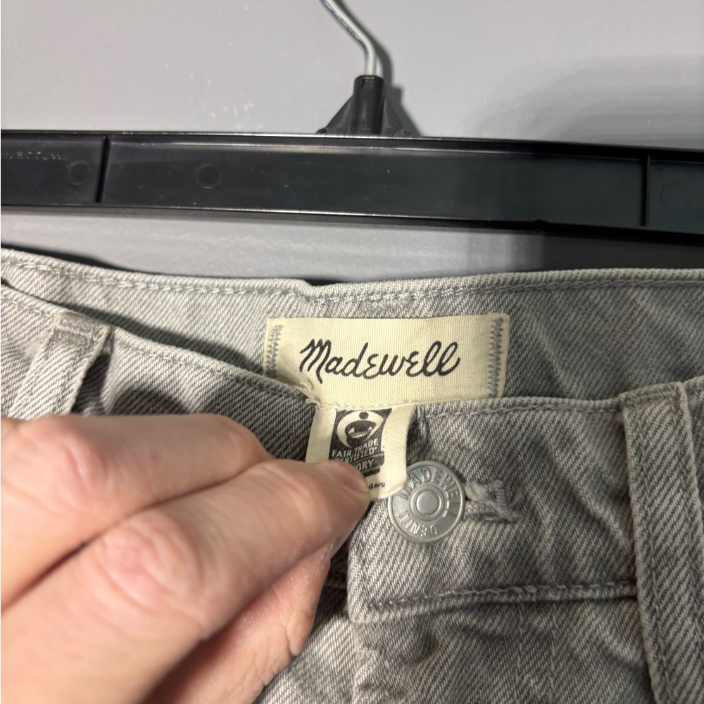Madewell The Perfect Vintage Straight Jean in Vervain Wash Women’s Size 29 - Picture 4 of 6